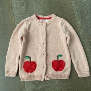 Baby Mini Boden Apple Cardigan 2-3 yr Pink